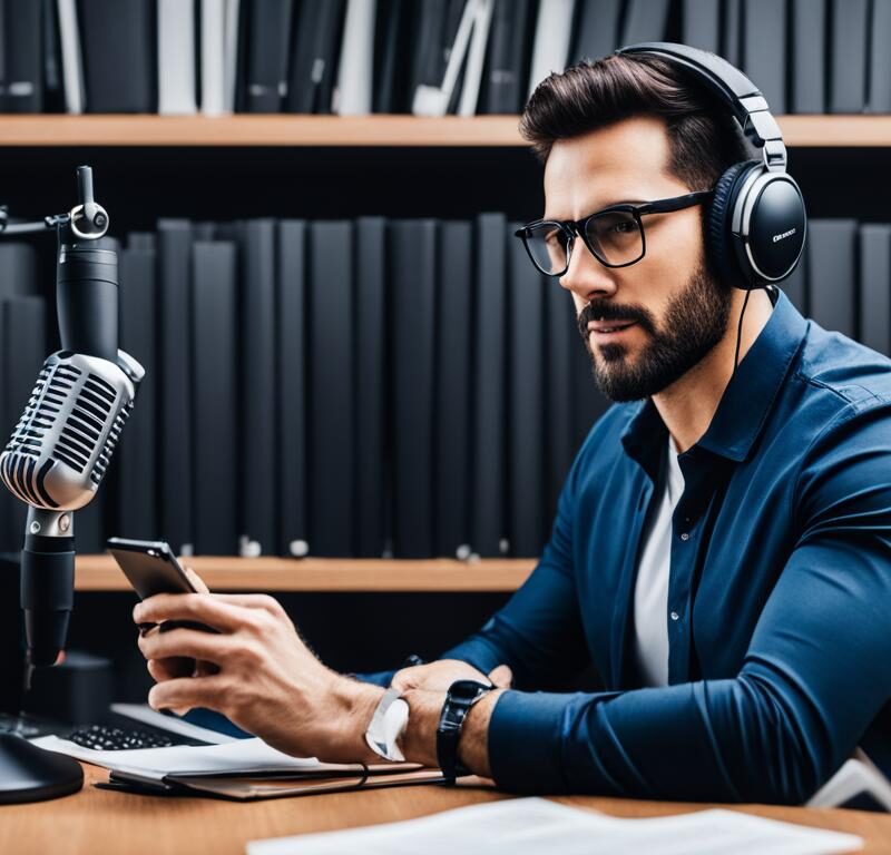 Audiobook narrator training